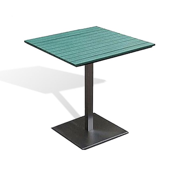 Mesas de comedor de patio de madera contrachapada para restaurante Top【PWC-104】