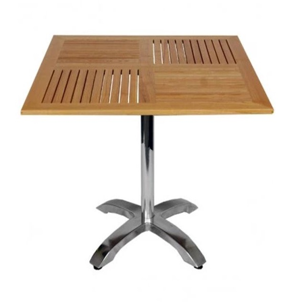 Mesa de comedor de madera de teca para exteriores【RW-03 (2)-TO】